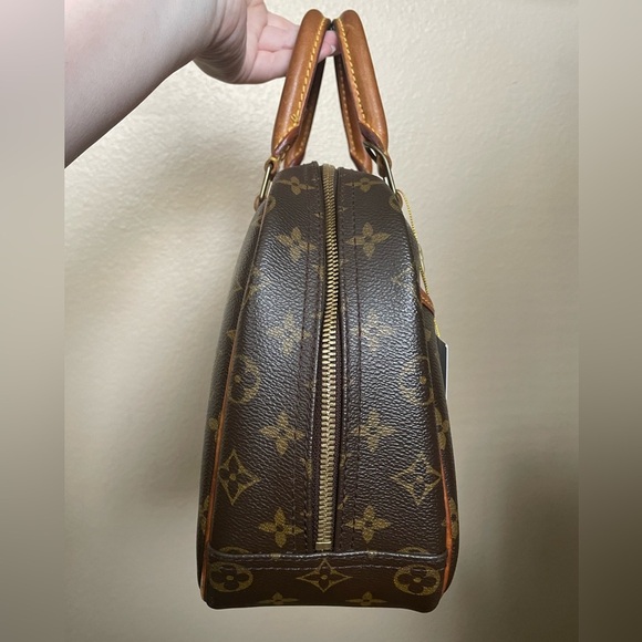 💎Louis Vuitton Trouville Hand Bag Brown Monogram - Picture 6 of 15